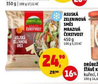 Penny Market Asijská zeleninová směs mrazivá čerstvost nabídka