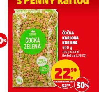Penny Market Čočka karlova koruna nabídka