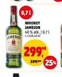 Penny Market Whiskey jameson nabídka