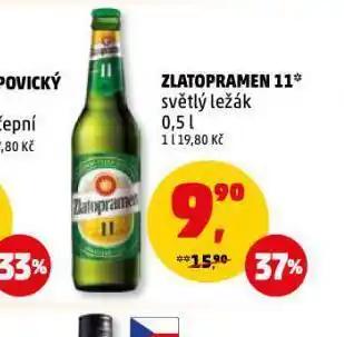 Penny Market Pivo zlatopramen 11 nabídka