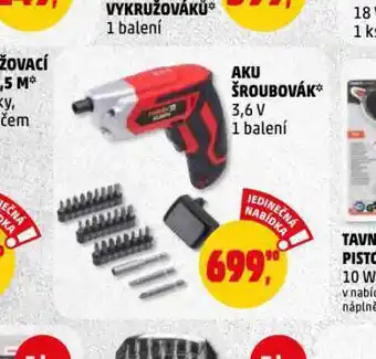 Aku šroubovák