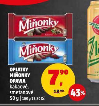 Penny Market Oplatky miňonky opavia nabídka