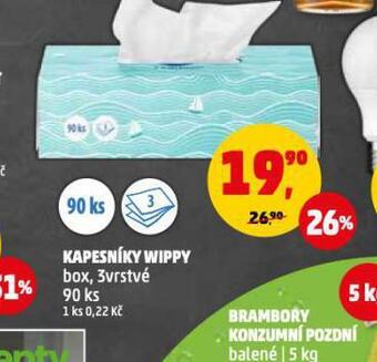 Penny Market Wippy kapesníky nabídka
