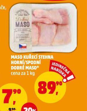 Penny Market Kuřecí stehna horní / spodní nabídka