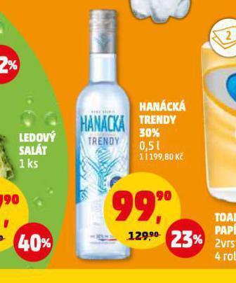 Penny Market Hanácká trendy 30% nabídka