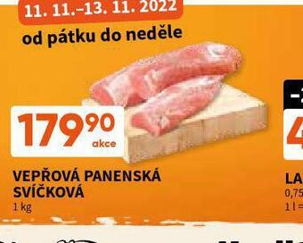 Terno Vepřová panenská svíčková nabídka
