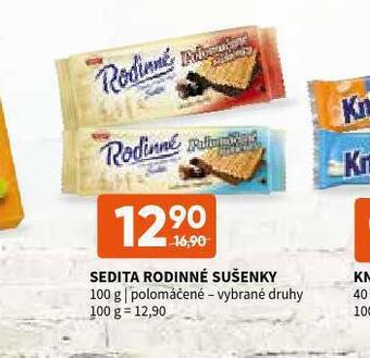 Terno Sedita rodinné sušenky nabídka