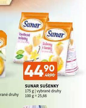 Terno Sunar sušenky nabídka