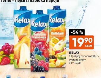 Terno Relax nabídka
