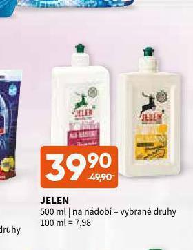 Terno Jelen na nádobí nabídka