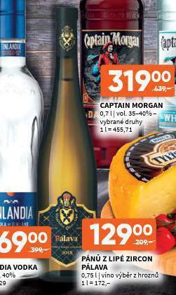 Terno Pánů z lipé zircon pálava nabídka