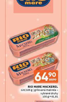 Terno Rio mare grilovaná makrela nabídka