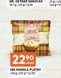 Terno Ibk mandle nabídka