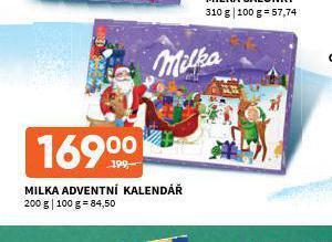 Terno Milka adventní kalendář nabídka
