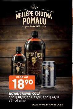 Terno Royal crown cola nabídka