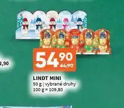 Terno Lindt mini nabídka