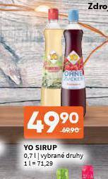 Terno Yo sirup nabídka