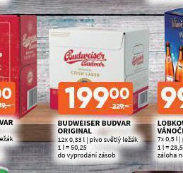 Terno Pivo budweiser budvar nabídka