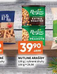 Terno Nutline arašídy nabídka