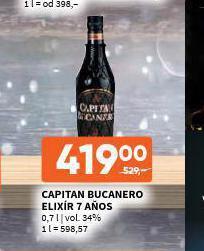 Terno Capitan bucanero elixír nabídka