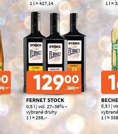 Terno Fernet stock nabídka
