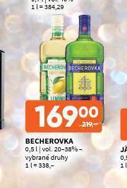 Terno Becherovka nabídka