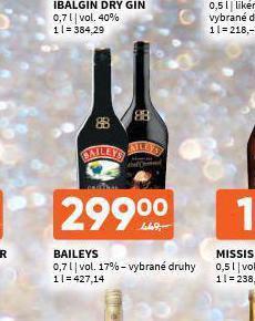 Terno Baileys nabídka