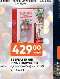 Terno Beefeater gin nabídka
