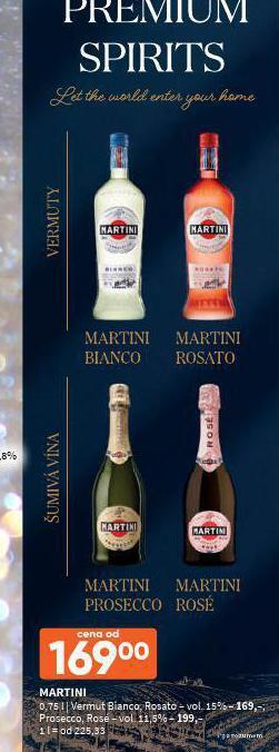 Terno Martini nabídka