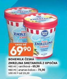 Terno Bohemilk česká zmrzlina nabídka