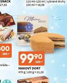 Terno Makový dort nabídka