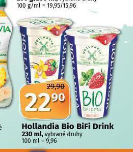 Coop Hollandia bio bifi drink nabídka