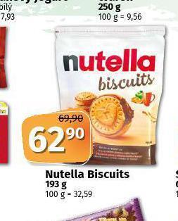 Coop Nutella biscuits nabídka