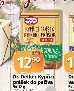 Coop Dr. oetker kypřicí prášek nabídka