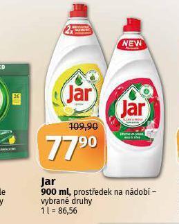 Coop Jar prostředek na nádobí nabídka