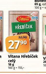Coop Vitana hřebíček nabídka