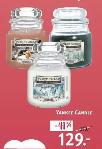 Rossmann Svíčka yankee candle nabídka