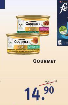 Rossmann Gourmet gold konzerva pro kočky nabídka