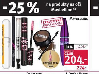 Rossmann Maybelline řasenka nabídka
