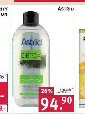 Rossmann Astrid detox nabídka