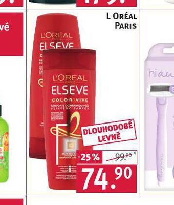 Rossmann Loreal paris elseve nabídka