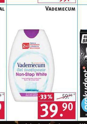 Rossmann Vademecum zubní pasta nabídka