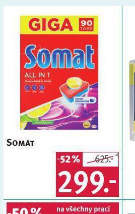 Rossmann Somat tablety do myčky nabídka