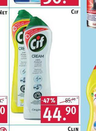Rossmann Cif nabídka