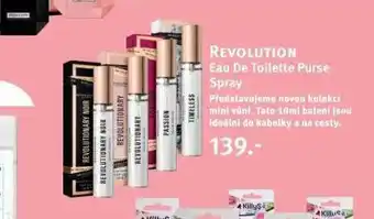 Rossmann Revolution spray nabídka