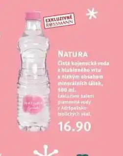 Rossmann Natura nabídka