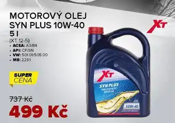 Auto Kelly Motorový olej syn plus 10w-40 nabídka