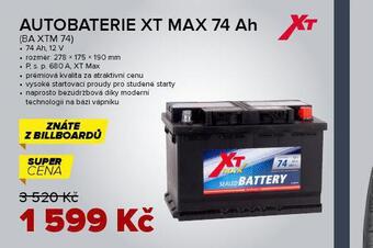 Auto Kelly Autobaterie xt max 74 ah nabídka