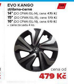 Auto Kelly Kryty kol evo kango 14" nabídka