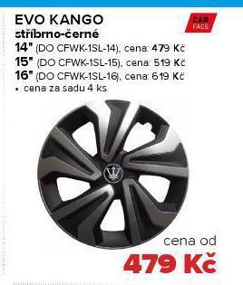 Auto Kelly Kryty kol evo kango 15" nabídka